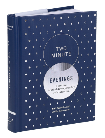 Livre - Two minute evenings journal