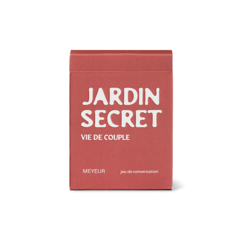 Jeu - Jardin secret vie de couple