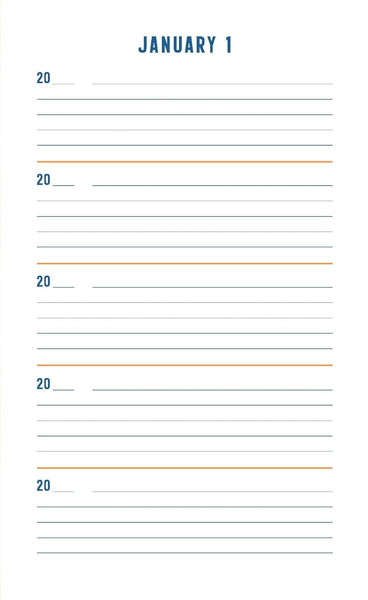 Journal quotidien - Pendleton One line a Day